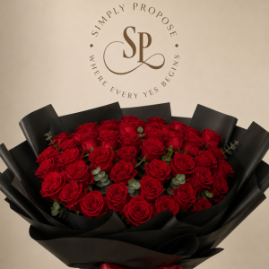 Luxury Floral Boutique — 50 Rose Stems